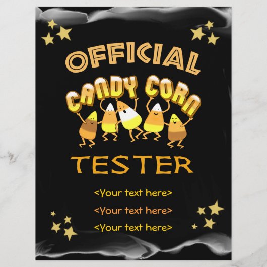 Aangepaste Halloween Business of Personal Flyer (Achterkant)