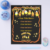 Aangepaste Halloween Business of Personal Flyer (Enkel)