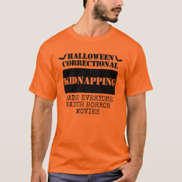 Aangepaste Halloween Correctional Inmate Group T-shirt