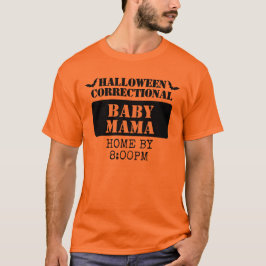 Aangepaste Halloween Correctional Inmate Group T-shirt