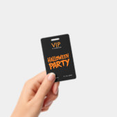 Aangepaste Halloween-feest VIP All Access-pas Oran Badge (Handheld)