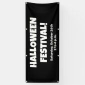 Aangepaste Halloween Festival Banner (Verticaal)