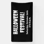 Aangepaste Halloween Festival Spooky Banner (Verticaal)