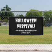 Aangepaste Halloween Festival Spooky Banner (Insitu)