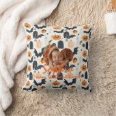 Aangepaste Halloween Kind's Pillow: Naam & Motivat Kussen (Deken)