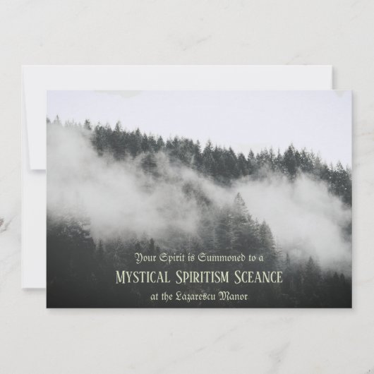 aangepaste Halloween klassieke uitnodiging (Voorkant)