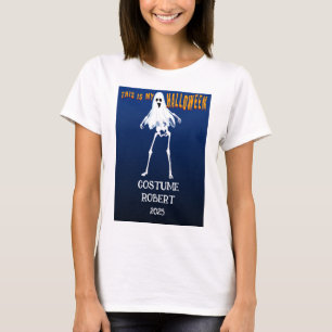 Aangepaste Halloween-kleding naam tekst Persoonlij T-shirt