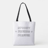 Aangepaste Halloween kleuractiviteit voor kinderen Tote Bag (Achterkant)