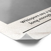 Aangepaste Halloween krant Wall Art Ghost Sighting Poster (Hoek)