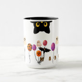 Aangepaste Halloween Mok -Gepersonaliseerde Naam K (Midden)