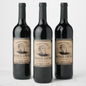 aangepaste halloween partij Apothecaire optie graf Wijn Etiket (Flessen)