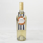 Aangepaste Halloween Party Favoriet - 'Een traktat Flessenhanger (Op fles)