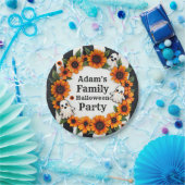 Aangepaste Halloween Party - Gepersonaliseerde Gho Papieren Bordje (Feest)