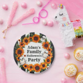 Aangepaste Halloween Party - Gepersonaliseerde Gho Papieren Bordje (Feest)