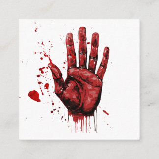 Aangepaste Halloween Party Invite Pyscho Informatiekaartje