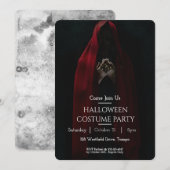 Aangepaste Halloween Party Nodig Vrouw Nun Kaart (Voorkant / Achterkant)