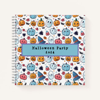 Aangepaste Halloween Party Planning Notitieboek