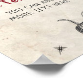 Aangepaste Halloween Pompoen Kids Volwassenen Fees Poster (Hoek)