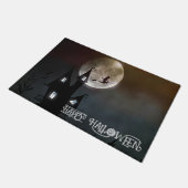 Aangepaste Halloween Schattige Spooky Whimsical Bl Deurmat (Schuin)