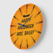 Aangepaste halloween Skeletklok Grote Klok (Hoek)