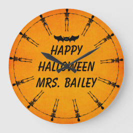 Aangepaste halloween Skeletklok Grote Klok