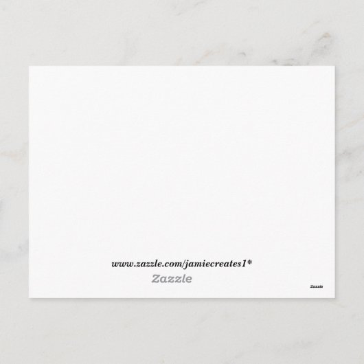 Aangepaste Halloween Skeletten Feesten Kaart (Achterkant)