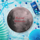 Aangepaste Halloween Sky met Ravens Red Mist Bord (Feest)