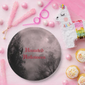 Aangepaste Halloween Sky met Ravens Red Mist Bord (Feest)