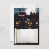 Aangepaste halloween Spooky Night Kaart (Voorkant)