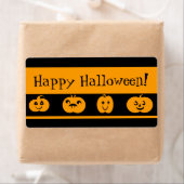 Aangepaste Halloween Treat Bag Labels (Insitu)