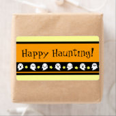 Aangepaste Halloween Treat Bag Labels (Insitu)