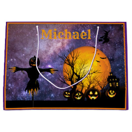 Aangepaste halloween Trick or treat tas Groot Cadeauzakje