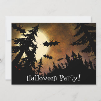 Aangepaste halloween vlekken, spoky Castle en Full Kaart