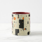 Aangepaste Halloween - Vreselijke Bat Dark Blend Mok (Midden)