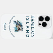 Aangepaste Hamilton Island Case-Mate iPhone Case (Achterkant (horizontaal))