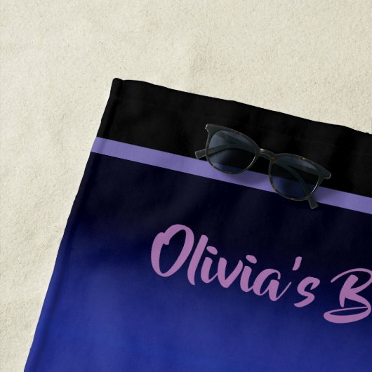 Aangepaste handdoek Alien-partij (In situ)