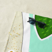 Aangepaste handdoek voor anananassen van wasbedekk (In situ)