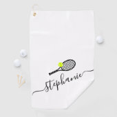 Aangepaste handdoek voor scriptnaam Tennis Hand (Insitu)