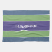 Aangepaste handdoek voor stripes Pattern (Horizontaal)