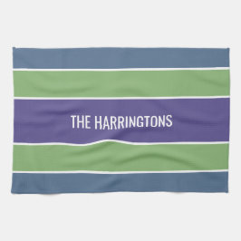 Aangepaste handdoek voor stripes Pattern