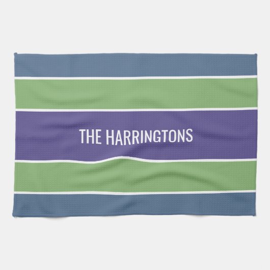 Aangepaste handdoek voor stripes Pattern (Horizontaal)