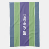 Aangepaste handdoek voor stripes Pattern (Verticaal)