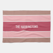 Aangepaste handdoek voor stripes Pattern (Horizontaal)