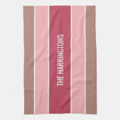 Aangepaste handdoek voor stripes Pattern (Verticaal)