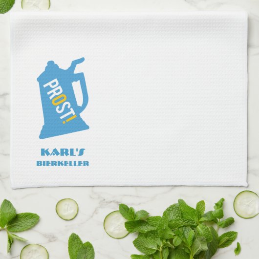 Aangepaste handdoek voor uw Man Cave Bar (Gevouwen)