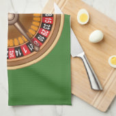 Aangepaste handdoeken voor roulette wiel (Quarter Fold)