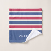 Aangepaste handdoekset voor tapepatroon bad handdoek (Wasdoekje)