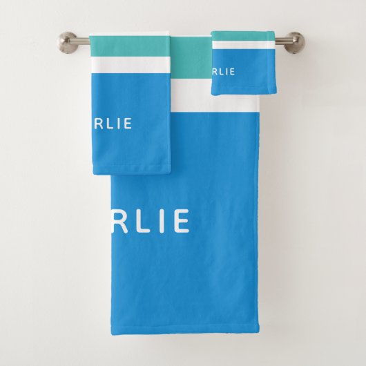 Aangepaste handdoekset voor tapepatroon bad handdoek (Insitu)