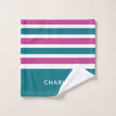 Aangepaste handdoekset voor tapepatroon bad handdoek (Wasdoekje)