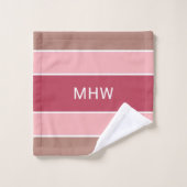 Aangepaste handdoekset voor tapepatroon bad handdoek (Wasdoekje)